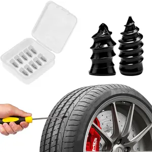 Emergency Tire Repair Screws Kit (10/20Pcs) – Puncture Repair Nails, No Tire Removal Needed, Roadside Flat Fix for Car, Truck, Motorcycle, ATV,Car Accessories