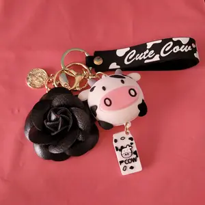 Cow Keychain