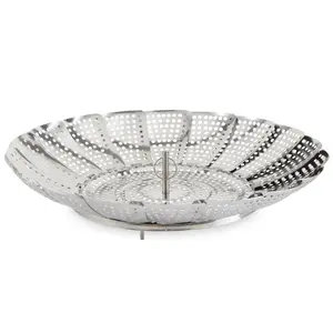 RSVP 9" Stainless Steel Vegetable Steamer