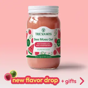 True Sea Moss Irish Sea Moss Gel | Multiple Flavors – Rich in Essential Minerals & Vitamins – supports vitality