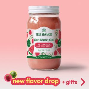 True Sea Moss Irish Sea Moss Gel | Multiple Flavors – Rich in Essential Minerals & Vitamins – supports vitality