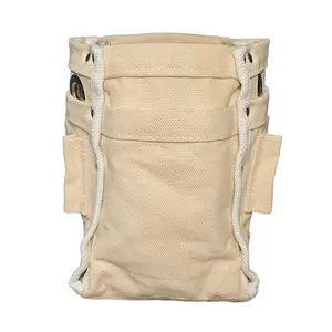 Max-Custom Larger Tool Bag Organizer with Custom Image, Tool Pockets, Side Loops for Field Work Tasks