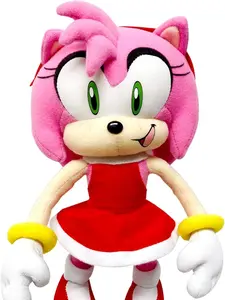 8" Sonic The Hedgehog Amy Rose Plush Doll Toy
