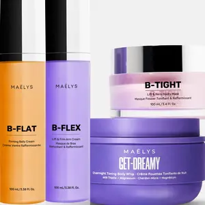 MAËLYS DREAM CREAMS Bundle | Save $32 on 4 Full-Size Products| All Over Body Toning, Plus Targeted Belly, Booty and Arm Firming