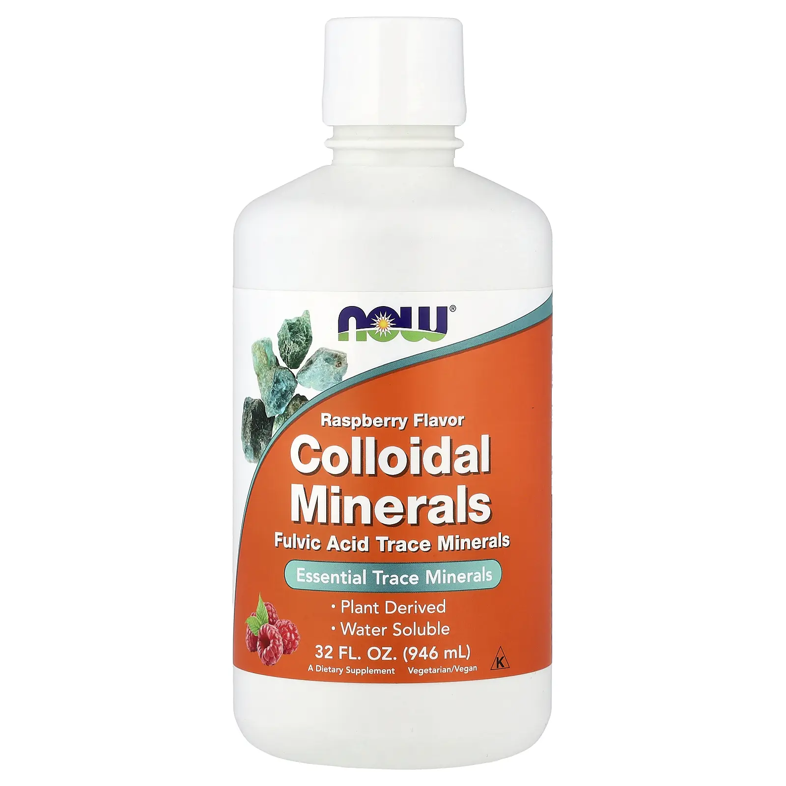 NOW Foods Colloidal Minerals, Raspberry, 32 fl oz (946 ml) NOW Foods Colloidal Minerals, Raspberry, 32 fl oz (946 ml)