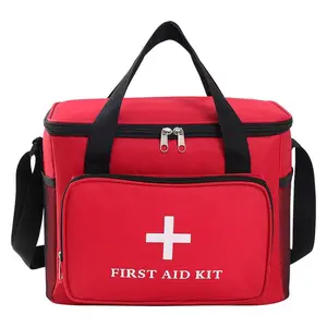 4-Gallon Emergency Medical Kit Organizer, Waterproof First Aid Travel Bag, Home Use Medicine Storage Box, Large-Capacity