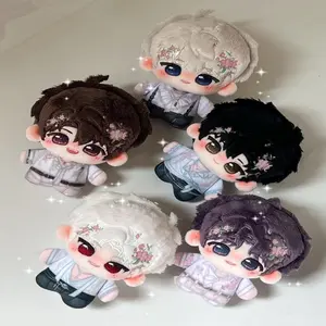 HOT 10cm Love and Deepspace Blossom Rendezvous 10cm Sylus Aster Caleb Rafayel Zayne Cotton Plush Doll Keychain Pendant Gift
