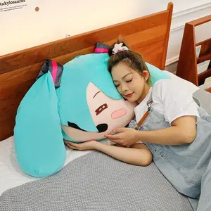 40/60cm Hatsune Miku 16th Anniversary Plush Pillow Cute Cuddly Stuffed Cushion Perfect Commemorative Gift for Friends & Fans