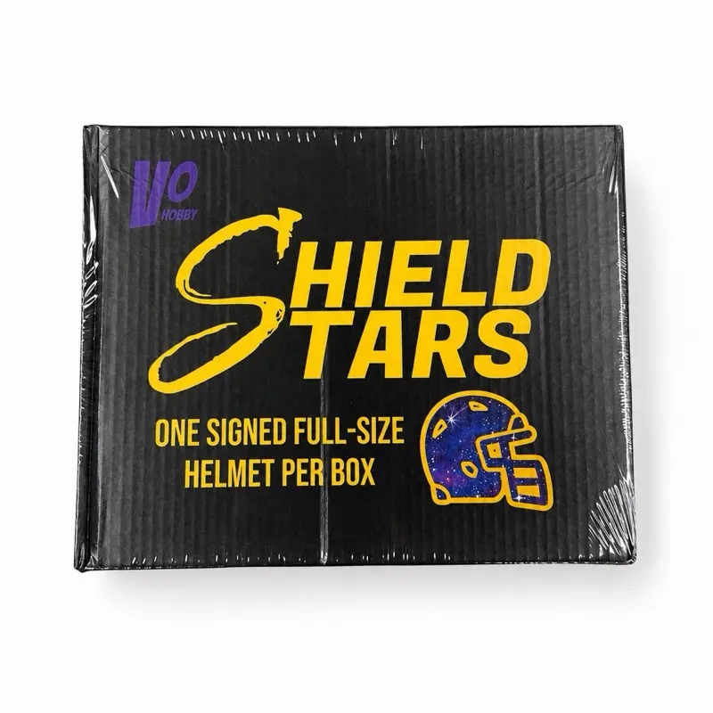 VO Hobby Shield Stars Signed Authentic Full Size Helmet