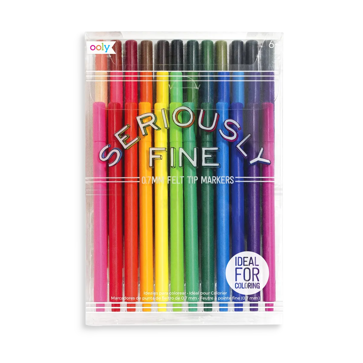 Seriously Fine Felt Tip Markers