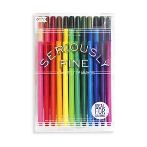 Seriously Fine Felt Tip Markers
