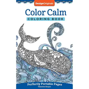 Color Calm Coloring Book: Perfectly Portable Pages (On-the-Go Coloring Book) (Design Originals) Extra-Thick Perforated Paper; Convenient 5x8 Size is Perfect to Take Along Wherever You Go Paperback – September 1, 2015