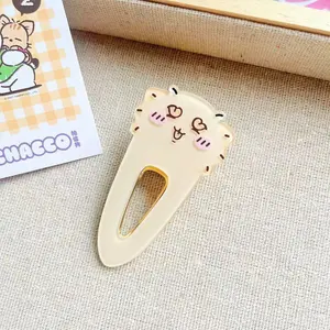 cute Chiikawa Hachiware Usagi hairpin sweet and cute girl bangs hair accessories birthday gift