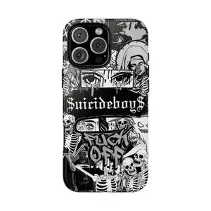 G59 Suicideboys Duo Hip Hop iPhone Case, compatible with iPhone 17/16/15/14/13/12/11 Pro Max/Plus and Samsung Galaxy S23FE/22/23/24/25.