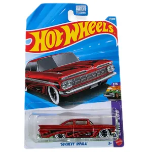 Hot Wheels - '59 Chevy Impala - Layin' Low (Red Lowrider)