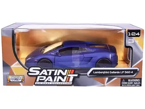 Lamborghini Gallardo LP 560-4 Matt Purple 1/24 Diecast Model Car by Motormax
