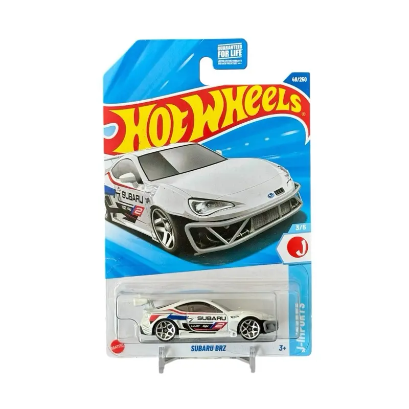 Hot Wheels Subaru BRZ J-Imports 1:64 Scale Diecast Model Car, Precise Scale Collector’s Item, Restocked Gift for Model Cars Enthusiasts