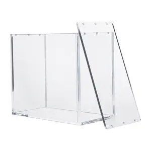 Acrylic Trainer Box Display Case Elite Trainer Cases Card Game Pokemon ETB Cases Magnetic Lid Portable Suitable for a variety of anime collections