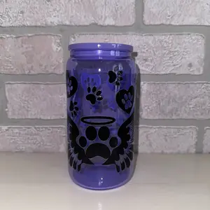 16oz Purple Jelly Cup