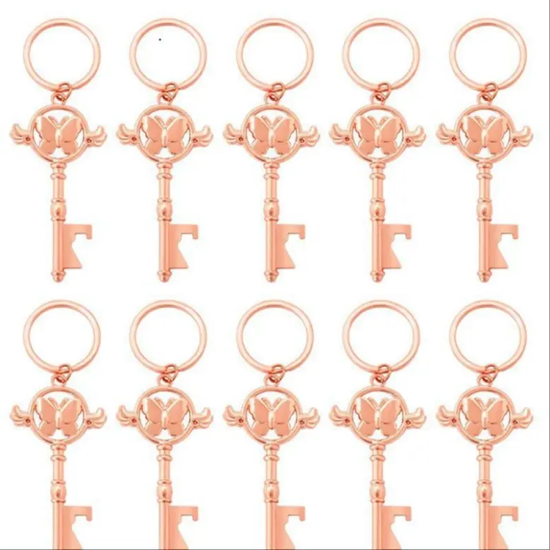 1Pc key beer bottle opener antique keychain bottle opener retro bottle opener wedding creative return gift