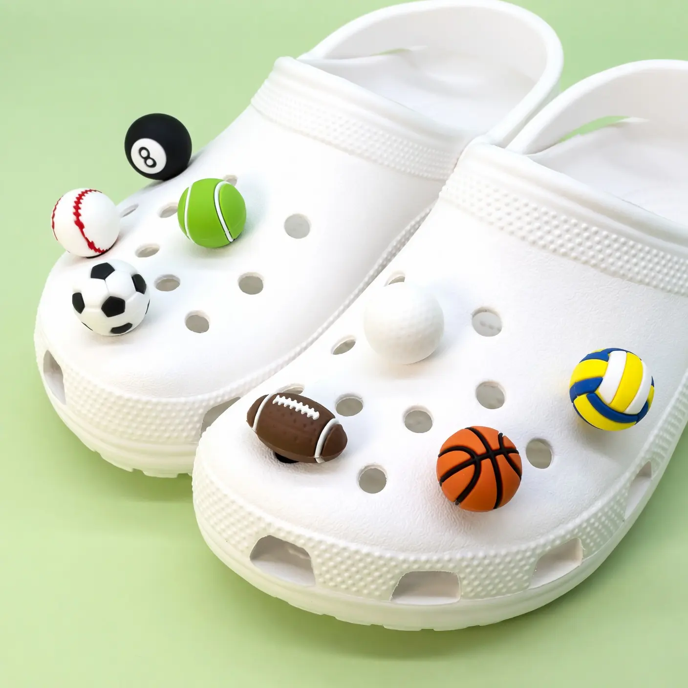 Sport Ball Charm 8 pcs