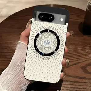 Perfect tech gift! Luxury Magnetic Phone Case for Google Pixel 8a, Sleek Geometric Design for Men & Women — 975