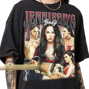 Limited Jennifer's Body Vintage T-Shirt, Megan Fox Movie Gift For Women and Man Unisex T-Shirt