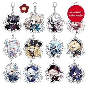 [NEW] Cute Chibi Acrylic Keychain Collection | Double-Sided Cartoon Charms | Gift for Anime Fans