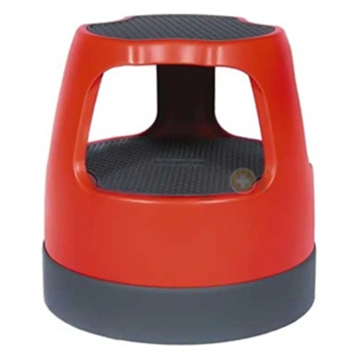 212 MAIN Cramer 50011PK-43 Red Scooter Step Stool - 15 in, Footstool with Castor Wheels (Bird Cage & Accessory)