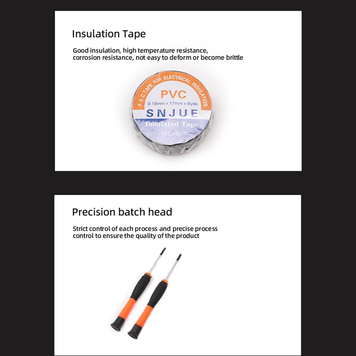 Portable Toolbox 23/20 Pieces Complete Home Repair Tool Set Includes Hammer Pliers and Screwdriver Durable Stainless Steel Easy to Store