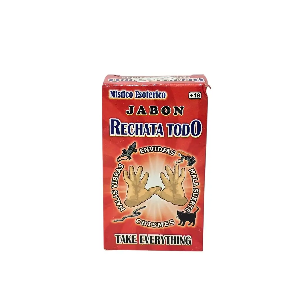 Mistico Exoterico Spiritual "Reject Everything" Natural Body Soap - Body Wash Cleanser, Spiritual Tool for External Rituals, Cleansing, Purifies Aura, Removes Bad Vibes, Gossip, Envy, Bad Luck - Jabon Rechata Todo Bath & Shower Care, Body Cleansing Produc