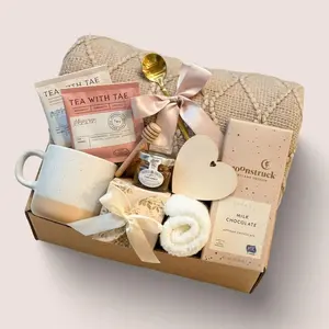 HOT Going Away Gift For Friend, Personalized Gift Box, Girlfriend Birthday Gift, Thinking Of You Gift Box, Get Better Care Package For Women