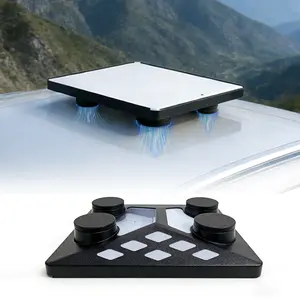 Starlink Mini magnetic ABS installation kit, car roof mount, includes Starlink Mini PC protective cover, suitable for Starlink Mini dish antenna, RVs, trucks, travel trailers
