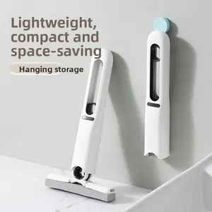 Mini Mop: Replace desk rags, super absorbent, hangable, hands-free, cotton head, portable, water-absorbing magic broom.