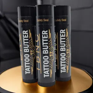 TBNC Tattoo Butter Travel Sticks 3-Pack - Soothing Aftercare Balm with Sunflower Seed Oil Beeswax Cocoa Butter & Shea Butter for Healing Tattoos
