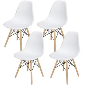 JupiterForce Set of 4 Chair Dining Chairs for Kitchen Bedroom Living Room