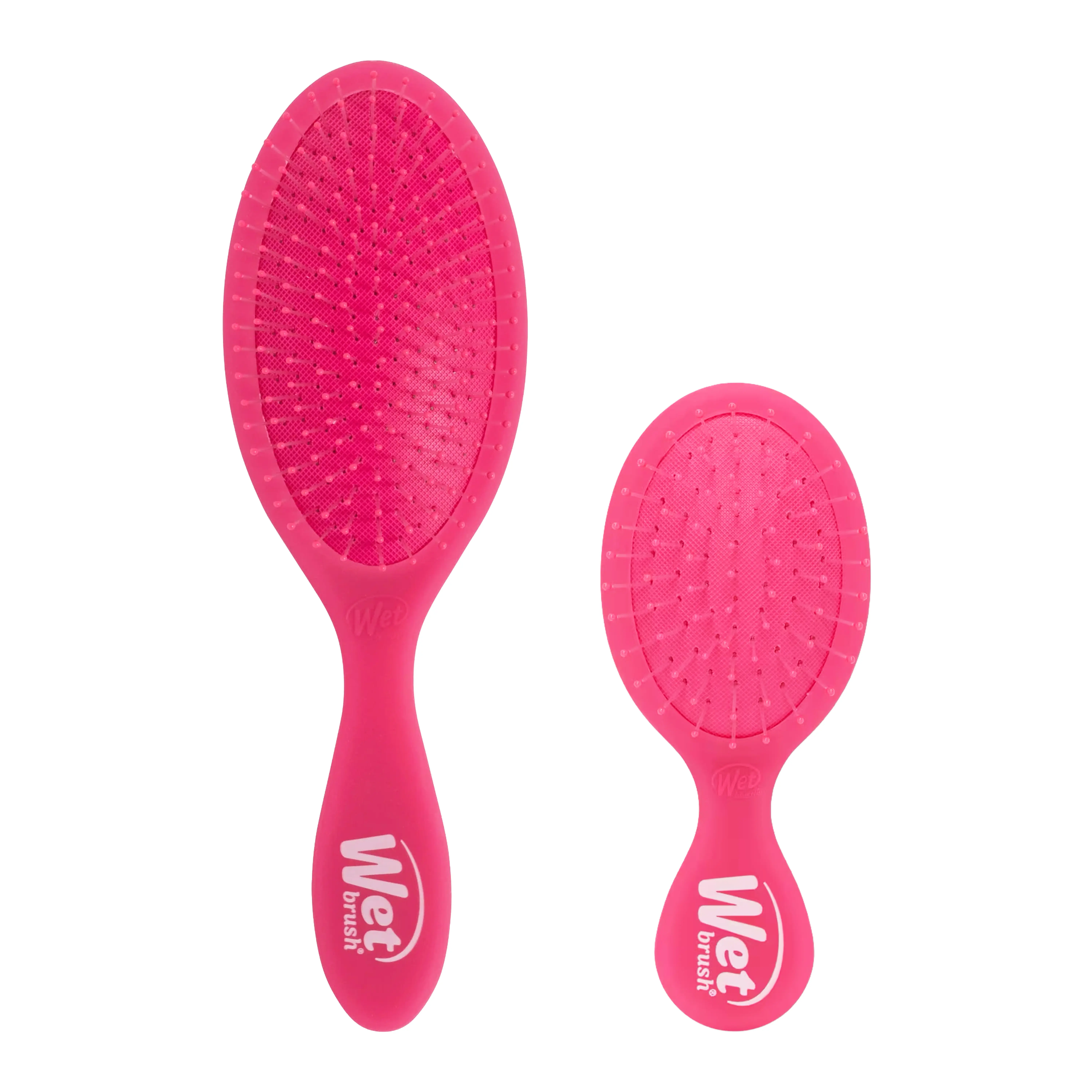 Frost Pink Original & Mini Detangler Brush Set