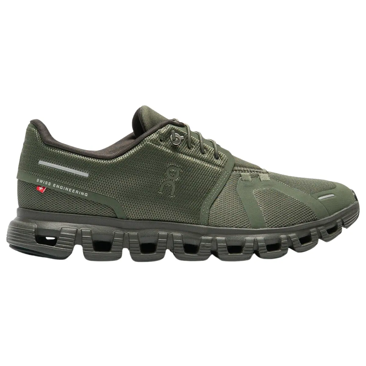 On Running Cloud 6 Thyme Espresso Men's Fashion Shoes New