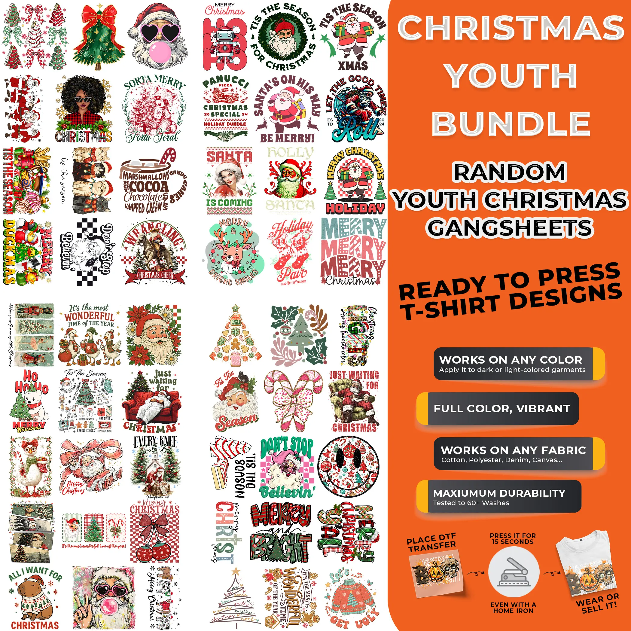 15PCS Outdoor Camping Mystery DTF Transfer Bundle – Adventure-Ready Heat Transfers | Ready to Press | Nature & Wilderness Designs for T-Shirts, Hoodies & More!