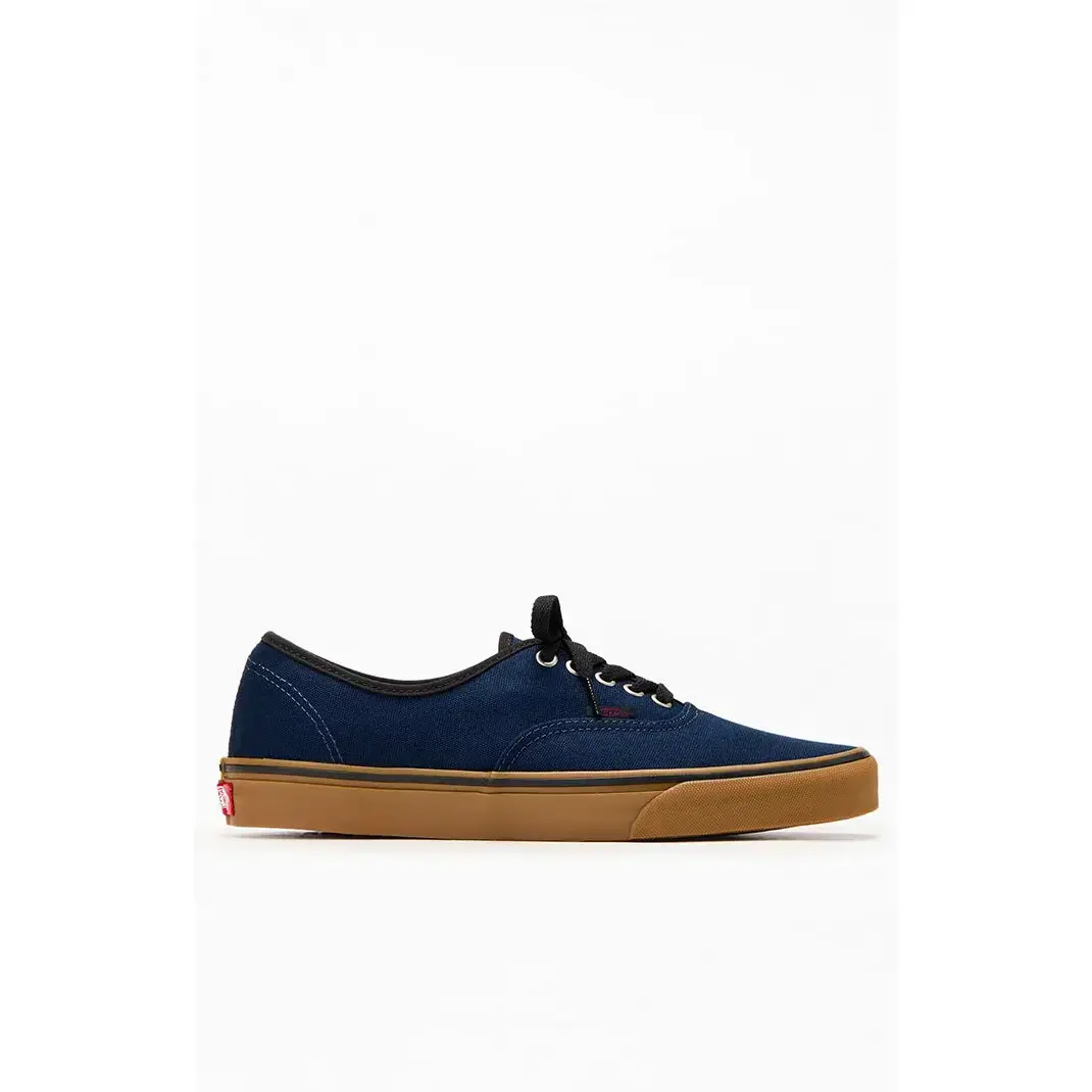 Vans Men's Navy Gum Authentic Shoes - Multicolor