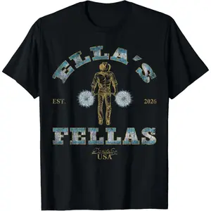 Elia's Fellas Western Cowboy Country Retro Vintage Funny T-Shirt