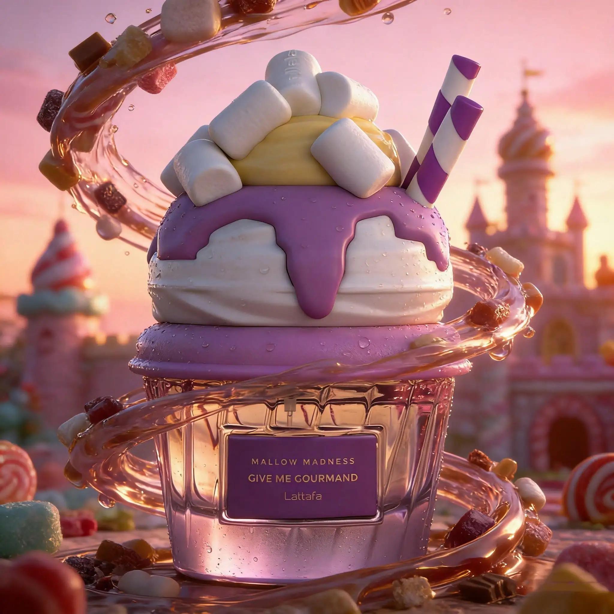 Lattafa MALLOW MADNESS Women's perfume, 2.53oz/75ml