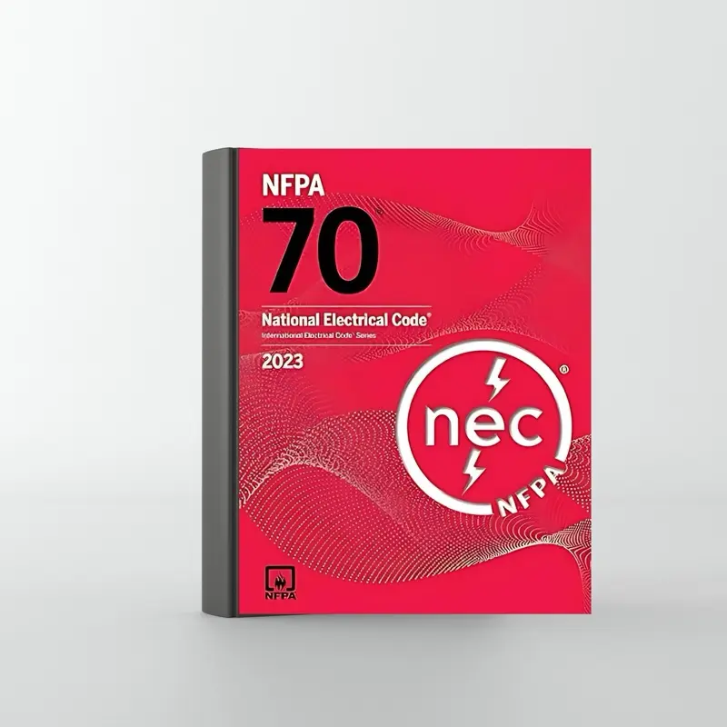 NFPA NEC 70 2023 National Electrical Code Annual Edition - English Soft Cover Book for Electrical Safety, Compliance