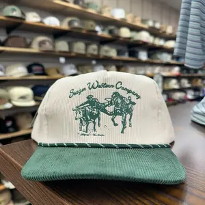 Los Rios Natural Green - Corduroy SnapBack