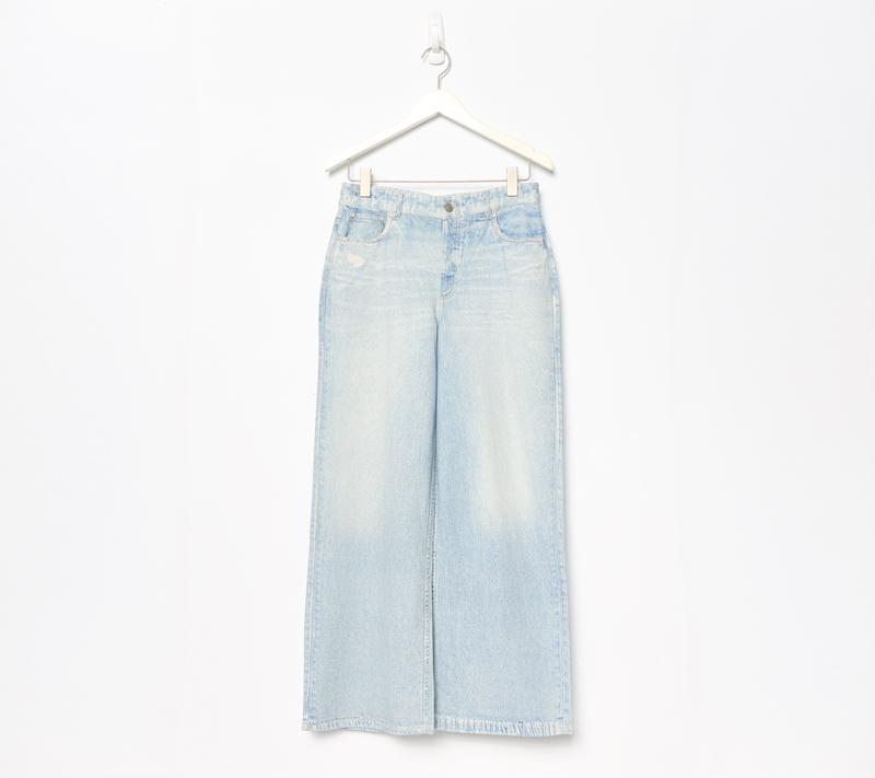 AnyBody Regular Denim Effect French Terry Pants