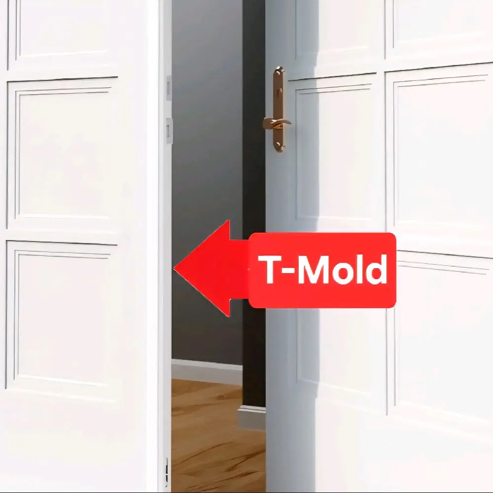 High-Performance Aluminum Astragal for Double Doors