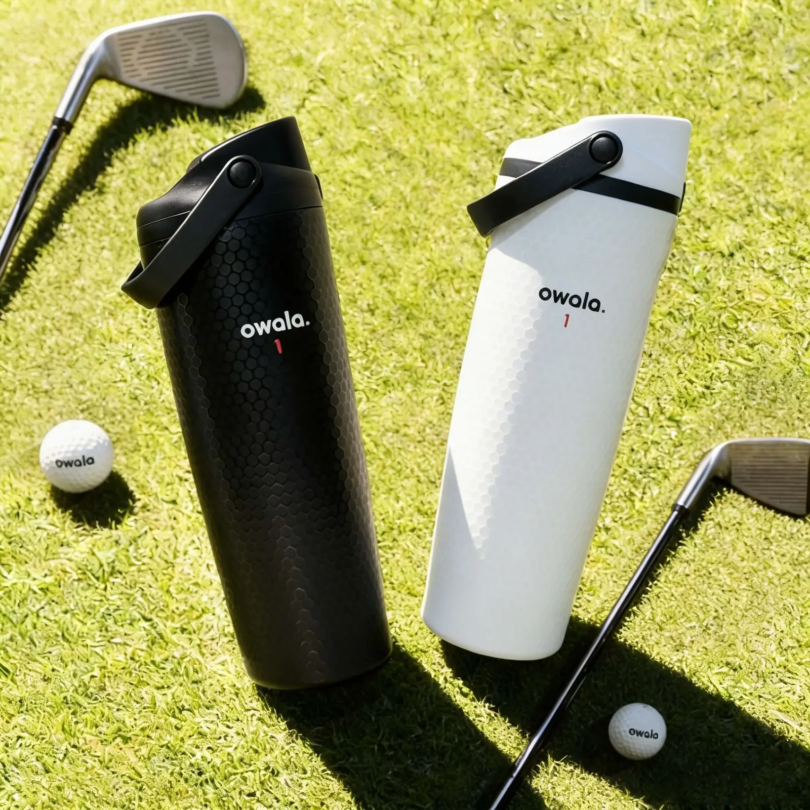 Owala Black FreeSip Sway Golf “Out of Bounds” 30oz Golf-Themed Bottle
