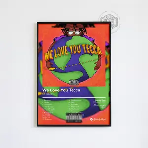 Lil Tecca 'We Love You Tecca' Album Poster