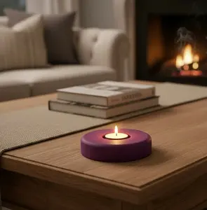 Purpleheart hardwood tealight holders