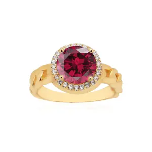 Princess Ruby Ring GOLD/RUBY RED